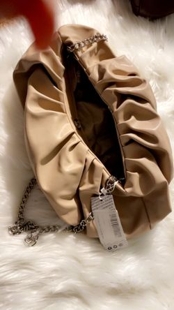 New Oversized Camel Oval Boohoo Purse