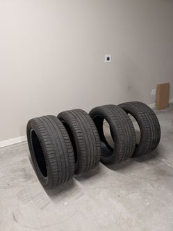 Michelin Pilot Sport All Season 4 Tires – 245/50R19 – 7/32 Tread Left – Set of 4