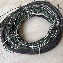 8/4 Wire For Temporary Power 37’ Ft Of 8/4 & Approx. 50’FT 12 Gage Hot, Neutral & Ground Wire   