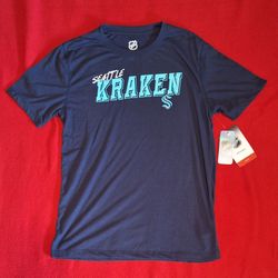 Seattle Kraken Shirt, Child Large, 14/16, New