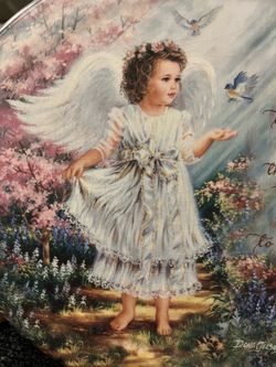 Dona Gelsinger Angel Collector Plate