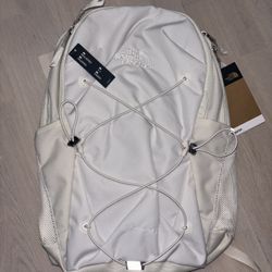 NEW The North Face Jester Backpack - Gardenia White 