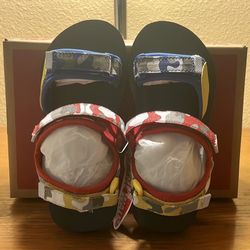 TODDLER VANS PRIMARY CAMO TRI-LOCK SANDALS (Size: 11/12)