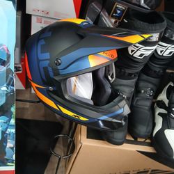 HJC Offroad Helmet Size 2XL And FMF Offload Goggles Combo Deal $130 June 18th Till June 25 Only 2025