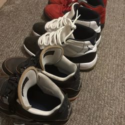 3 Pairs Of Jordans