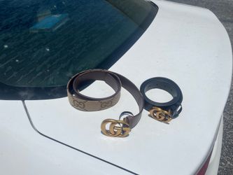 2 Gucci Belts