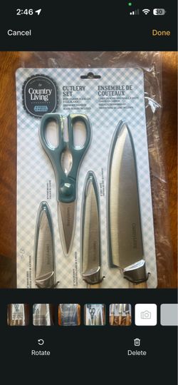 Country Living 4-Piece Cutlery Set