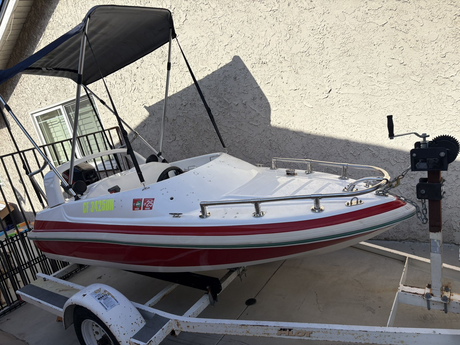 2009 Mini speed boat 2 seater