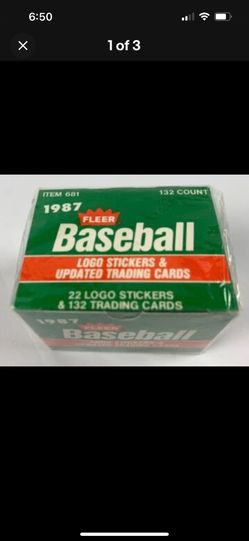 1987 Fleer Update Set