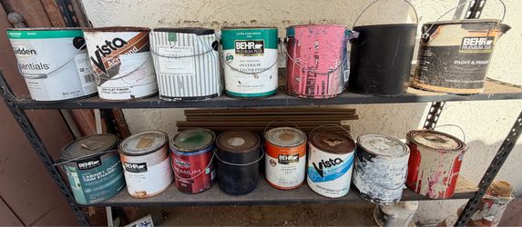 Free used paint and stain