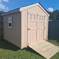 Shed 8x8x6 Ft Walls 
