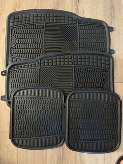 Armor All Protective Mats 4pc TrimtoFit Blk