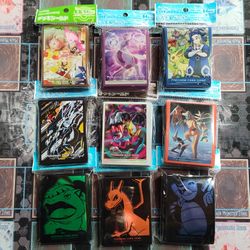 Pokemon Center Sleeves Japan $20 each