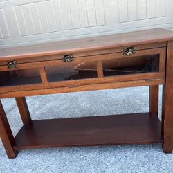 Table Console  46” Wide X 29 H X 16 D