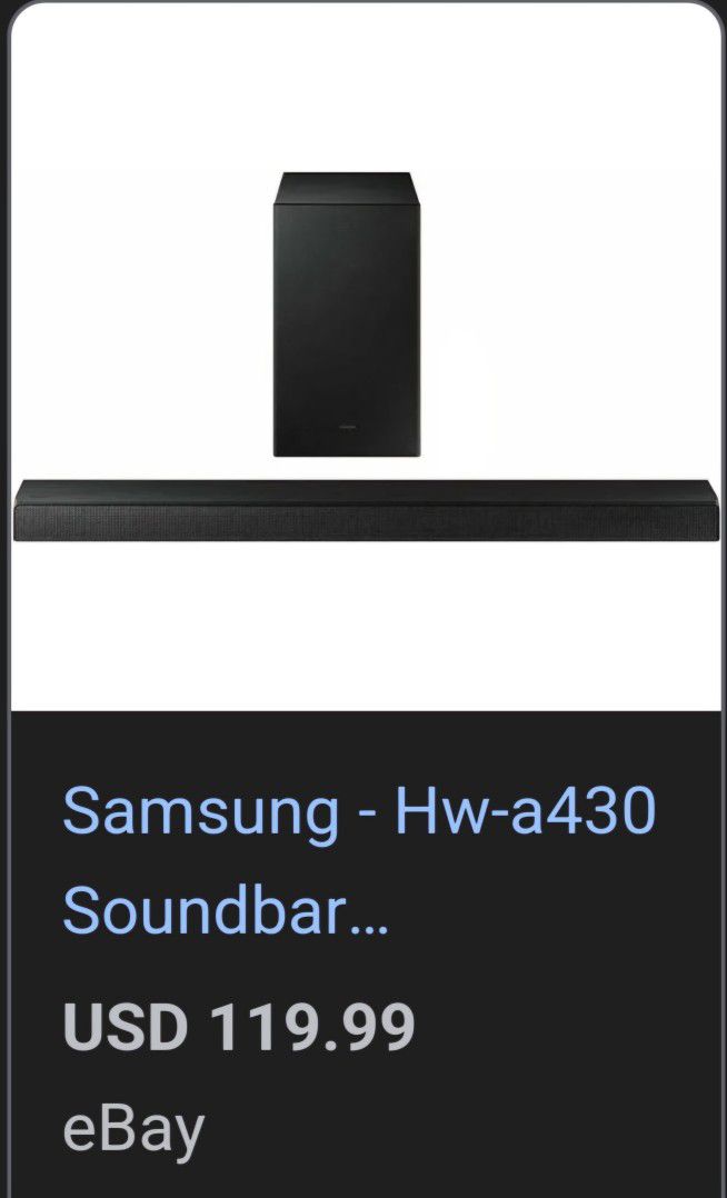 Sounbar Samsung A430