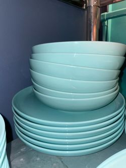 Ceramic Dinnerware Set – Plates+ Bowls + Cupcake Stand + with 3 Mugs