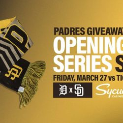 Padres Opening Series Scarf 🧣 $25