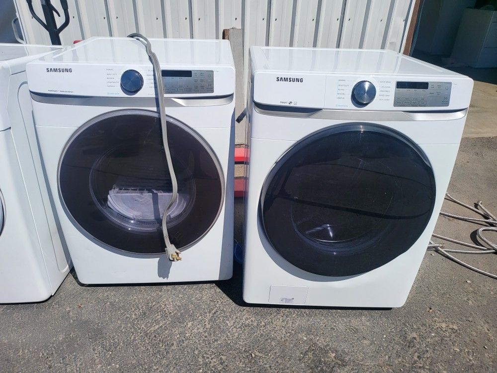 Samsung Washer And Dryer Set Electric