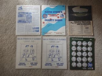 1980s Chicago White Sox Memorabilia (6 Items)