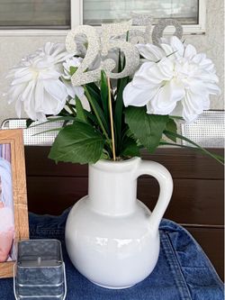 Faux Floral with vase