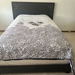 Full Size Bed With Headboard And Frame 
