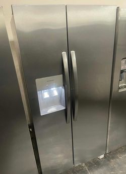 Frigidaire Side by Side Refrigerator Stainless Steel