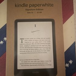 Kindle Paperwhite Signature Edition (Gen 12) 