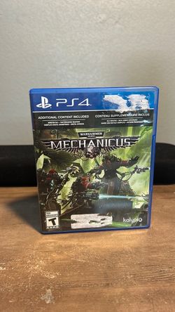 PS4 war hammer 40,000 MECHANICUS