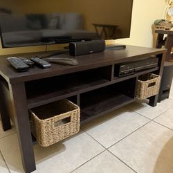 Tv console table