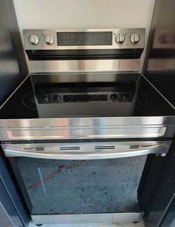 SAMSUNG STAINLESS STEEL STOVE OVEN
