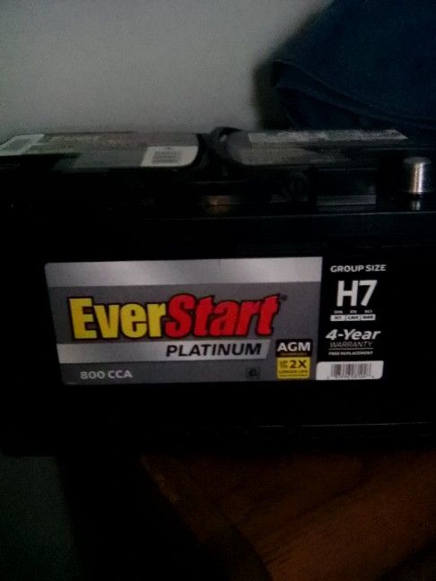 EverStart Battery Platinum H7