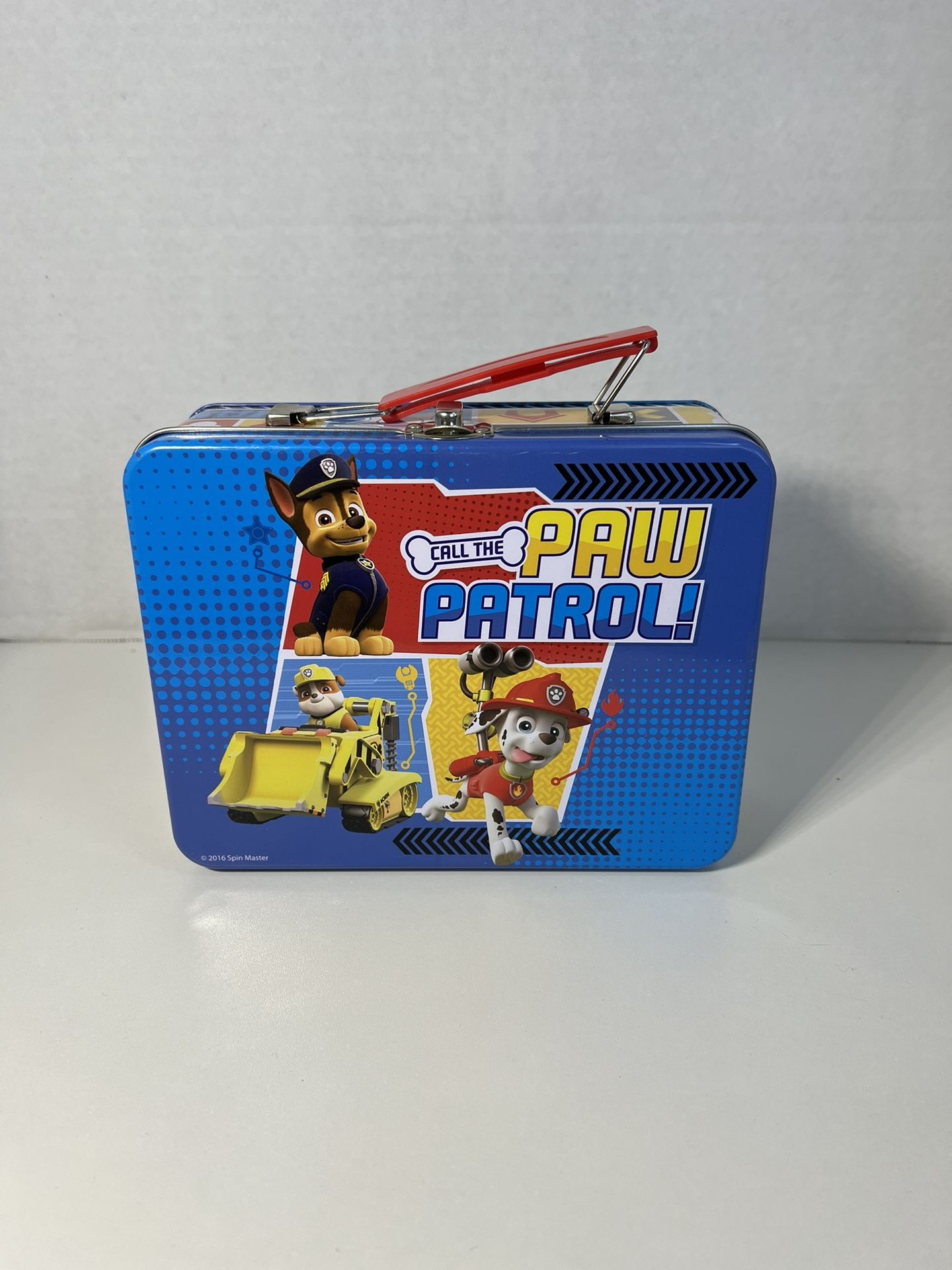 Call The Paw Patrol Nickelodeon Tin Mini Lunch Box