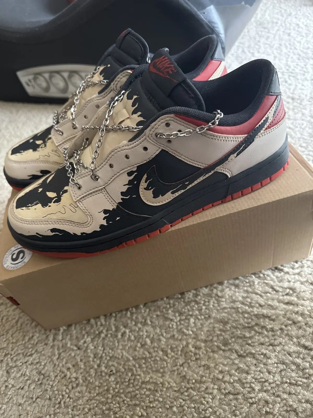 Nike GhostRider Dunks SB Customs