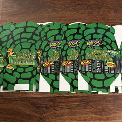 Ninja turtles candy boxes.