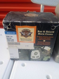 $100.00 Harley-Davidson Oil In Bar In Shield Horn Cover