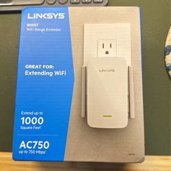 Linksys BOOST WiFi Range Extender (never Opened)