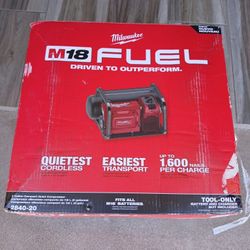 Air Compressor Milwaukee Tool Only
