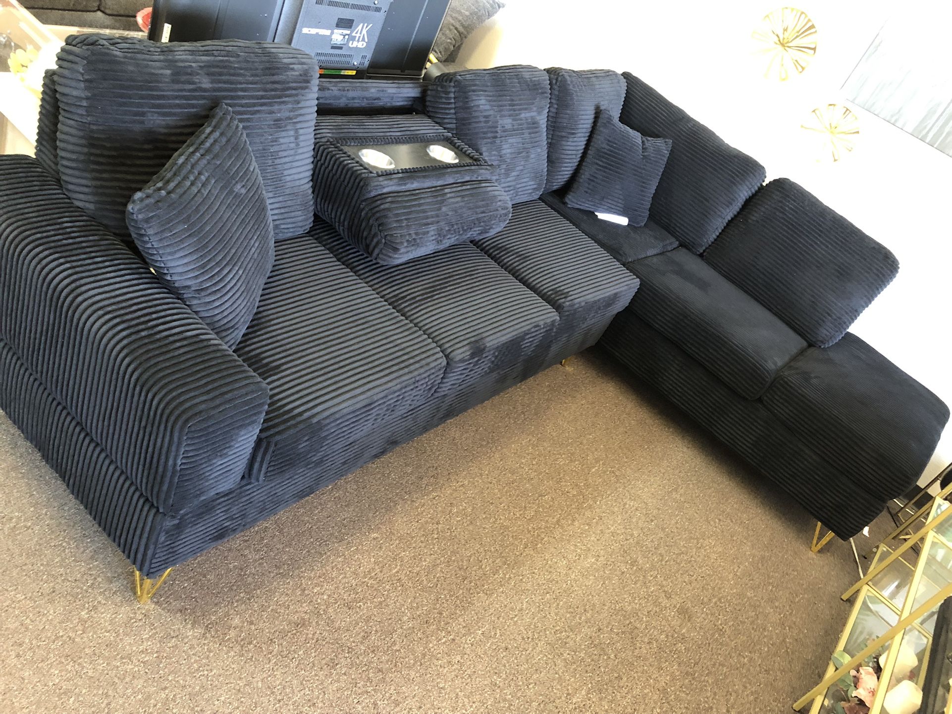 Reversible Sectional Sofá