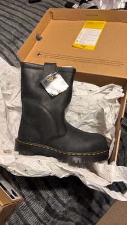 Dr.Martens Boots black steal toe
