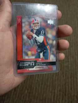Drew Bledsoe ESPN Upper Deck #11 Cowboys Great Condition Collectable 
