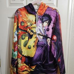 Naruto Anime Charactors Hoodes. Very Smart.