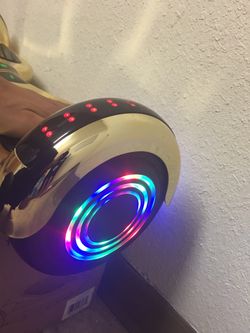Brand new gold metallic hoverboard