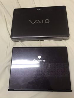 Sony & gateway laptops