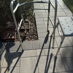 shower Chair, Two Walkers