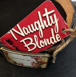 Brand New Belt-Naughty Blondes