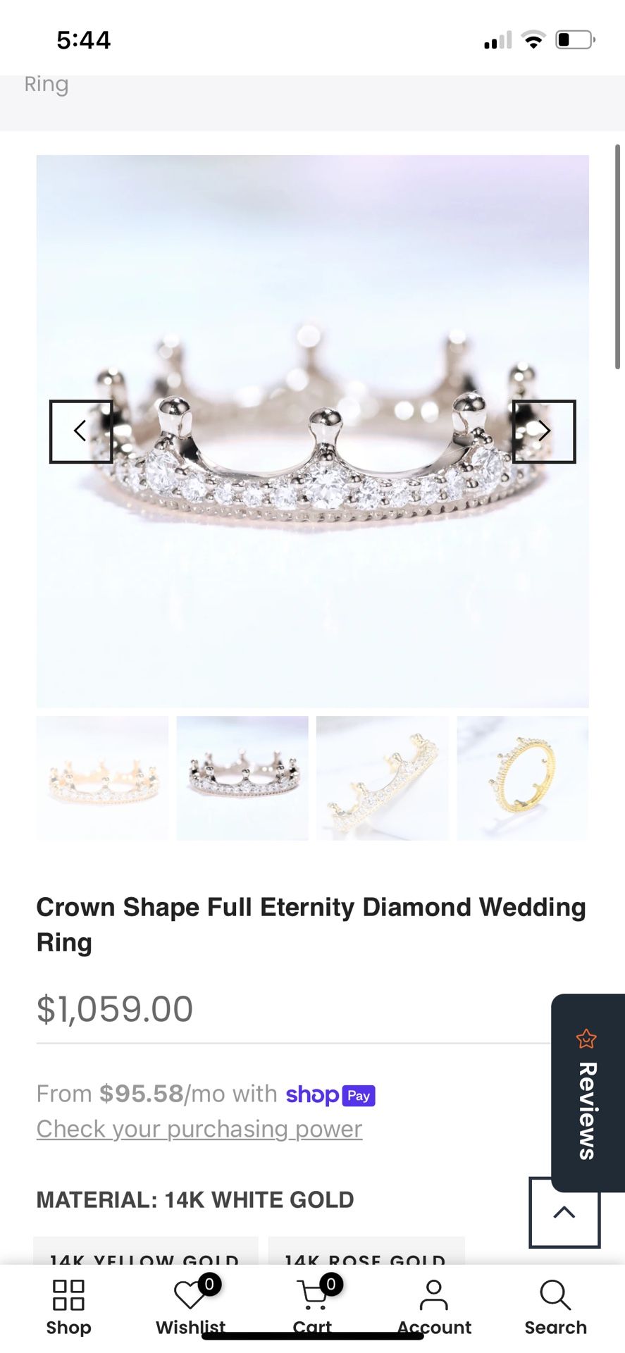 Tiara Ring Princess