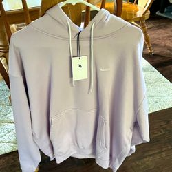 Lavender Purple Nike Sweat Shirt 