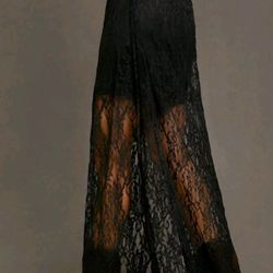 Lace Maxi Skirt