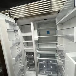 2022 Model Sub Zero Side By Side Built In 48” Refrigerator 