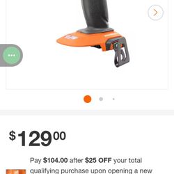 Ridgid Impact X5 With 1(2ah Battery)$60No Charger 